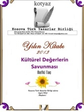 “KÜLTÜREL DEĞERLERİN SAVUNMASI” YILIN KİTABI