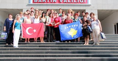 KOSOVA KADINLAR YARDIMLAŞMA DERNEĞİ’NİN BARTIN ZİYARETİ