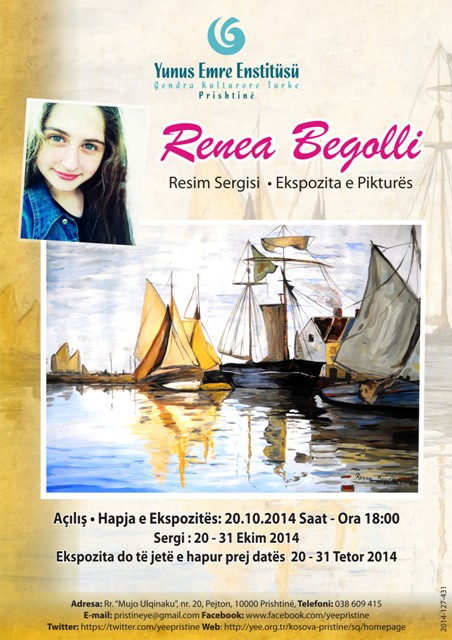 RENEA BEGOLLİ’DEN RESİM SERGİSİ