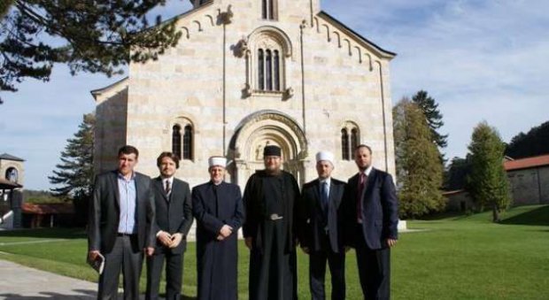 BAŞ İMAM’DAN  MANASTIRA ZİYARET