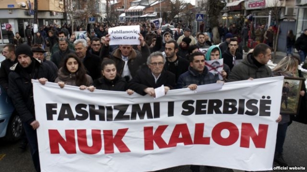 JABLLANOVİÇ’E KARŞI PROTESTOLAR SÜRÜYOR