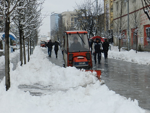 KOSOVA’DA YOĞUN KAR