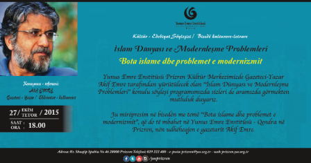 “İSLAM DÜNYASI VE MODERNLEŞME PROBLEMLERİ” KONULU SÖYLEŞİ DÜZENLENİYOR