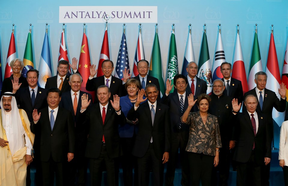 ANTALYA’DA G20 ZİRVESİ YAPILIYOR