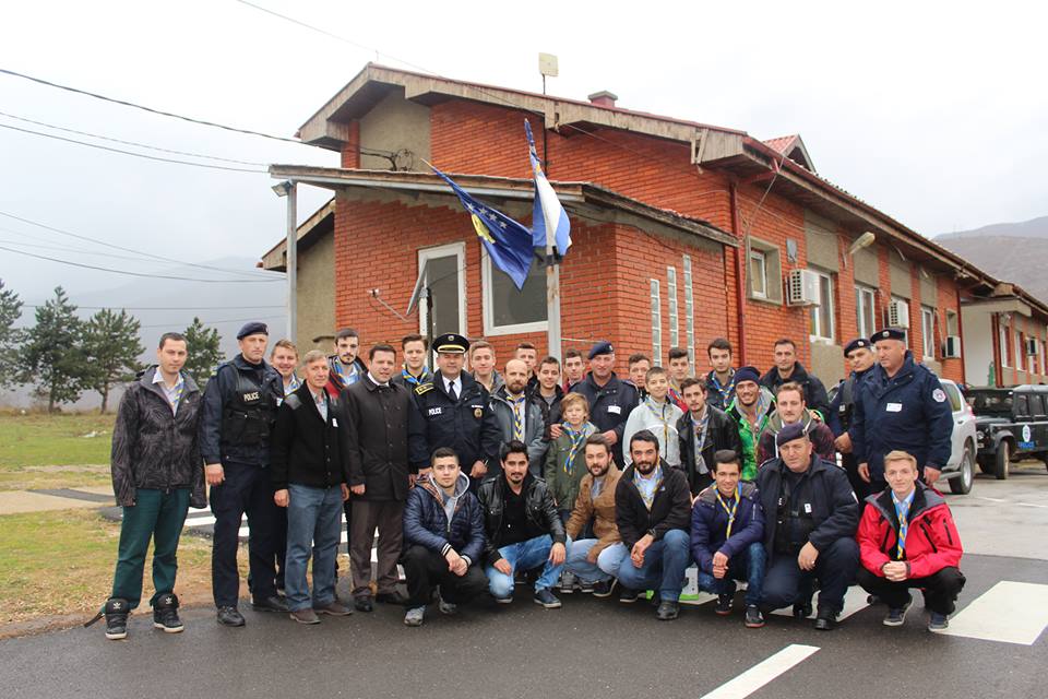 KOSOVALI  İZCİLER SINIR POLİSİ İLE BULUŞTU