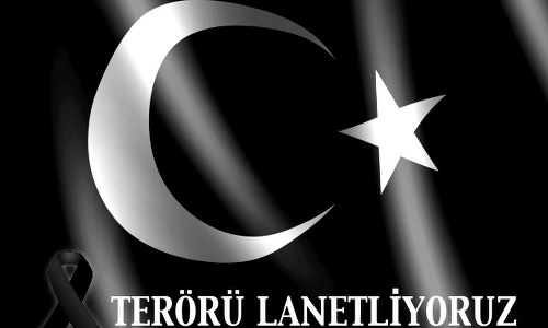 TERÖRÜ LANETLİYORUZ