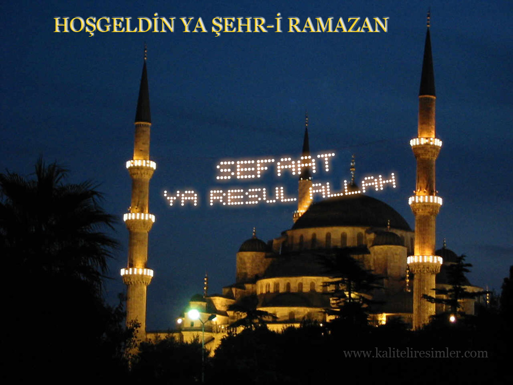 HOŞGELDİN RAMAZAN