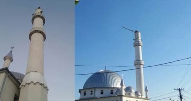 GİLAN’DA CAMİ MİNARESİNE SALDIRI