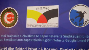 HAK-İŞ GENEL BAŞKANI ARSLAN, KOSOVA’DAKİ SENDİKACILARI FETÖ’YE KARŞI UYARDI