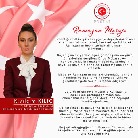 BÜYÜKELÇİ KILIÇ KOSOVALILARIN RAMAZAN AYINI KUTLADI