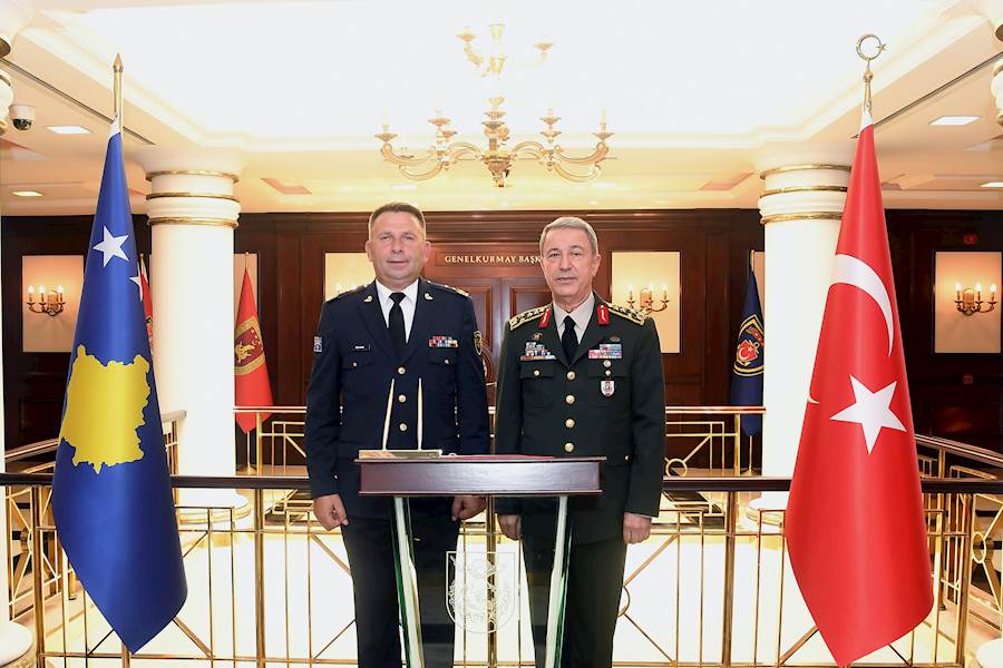 GENERAL RAMA, ORGENERAL AKAR’I ZİYARET ETTİ