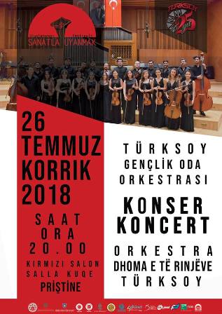 TÜRKSOY GENÇLİK ODA ORKESTRASI KONSERİ