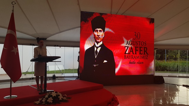 30 AĞUSTOS ZAFER BAYRAMI GÖRKEMLİ BİR RESEPSİYONLA KUTLANDI