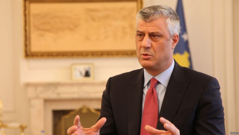 THAÇİ’DEN MAKEDONYA ARNAVUTLARINA REFERANDUM ÇAĞRISI