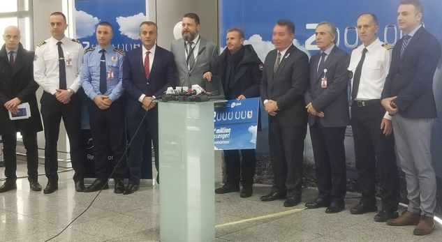 PRİŞTİNE HAVALİMANINDAN YENİ REKOR