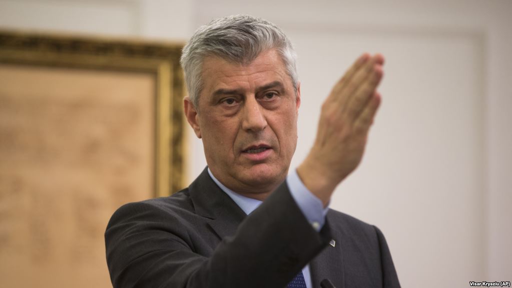 THAÇİ: SIRBİSTAN’A BASKI UYGULANSIN