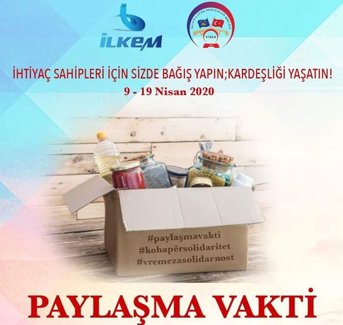 “PAYLAŞMA VAKTİ” YARDIM KAMPANYASINI BAŞLATILDI