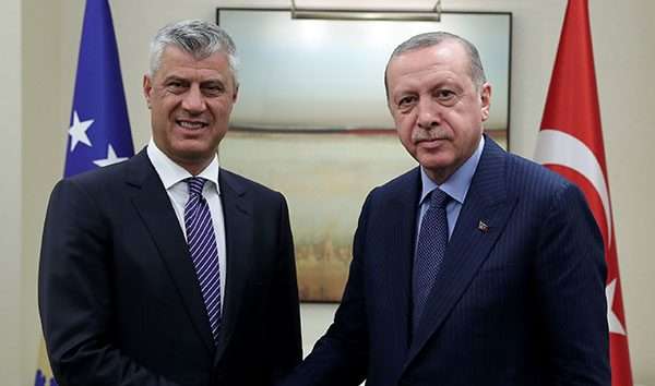 THAÇİ, ERDOĞAN İLE İSRAİL KONUSUNU GÖRÜŞTÜ