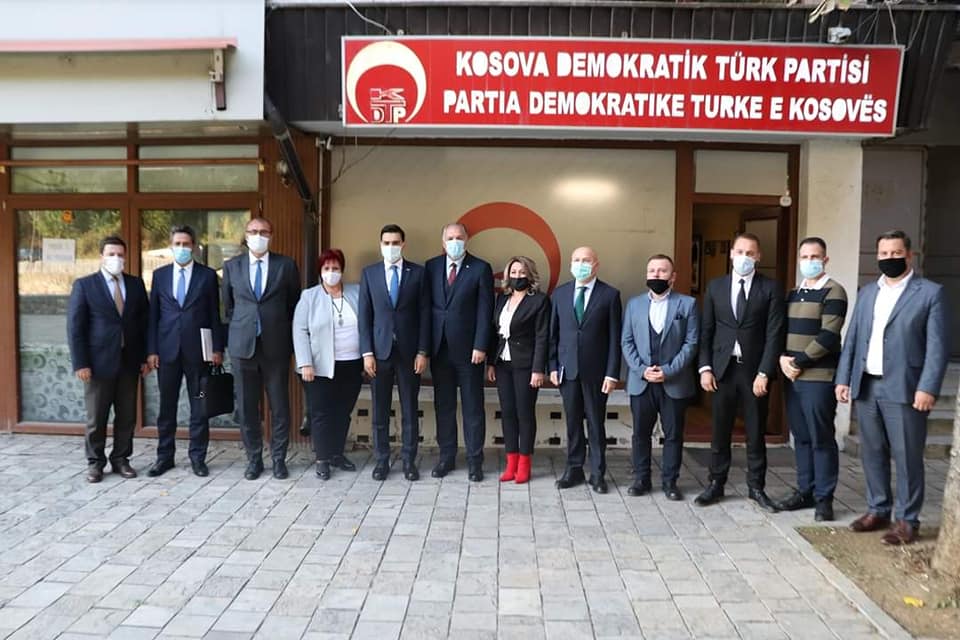 YTB BAŞKANI EREN, KDTP’Yİ ZİYARET ETTİ