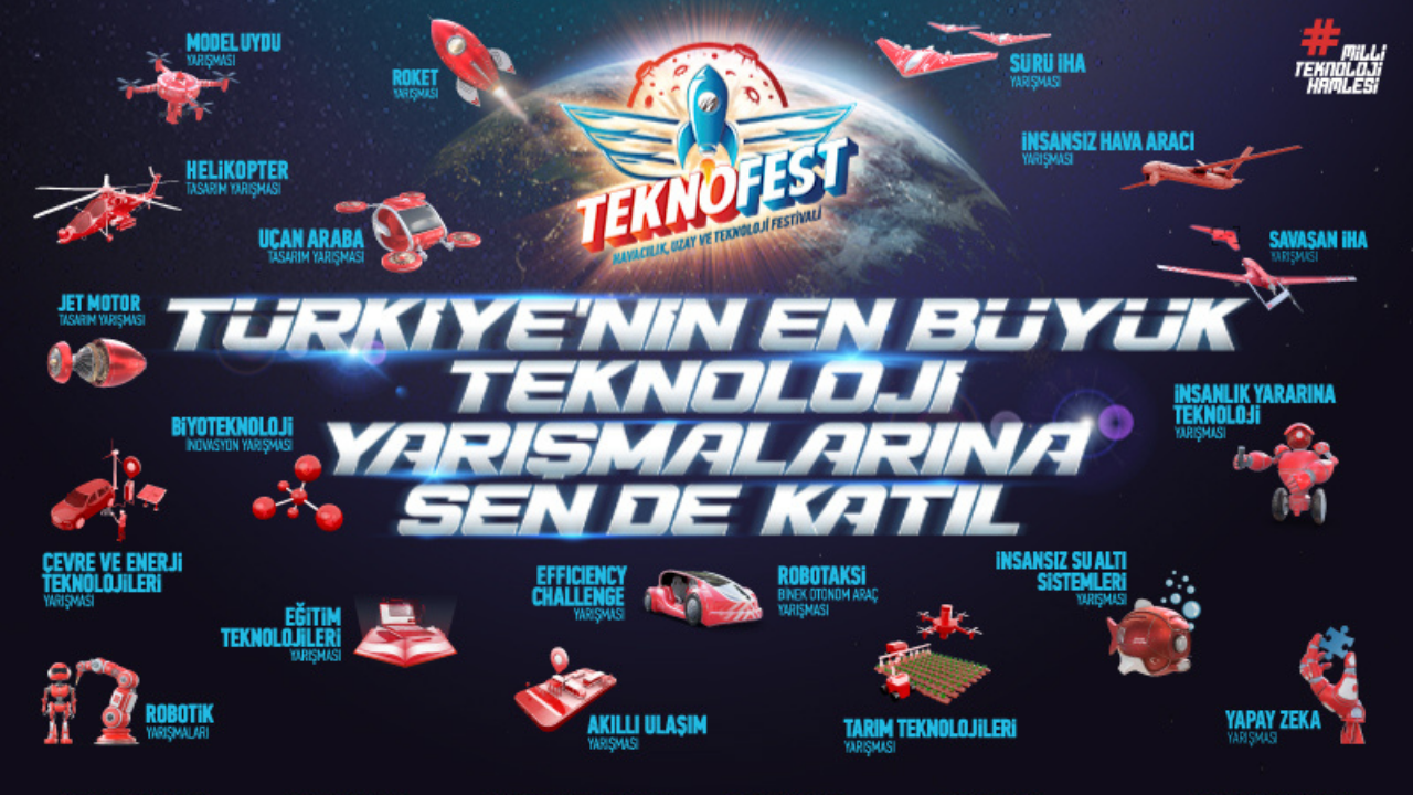 TEKNOFEST BAŞVURULARI DEVAM EDİYOR!