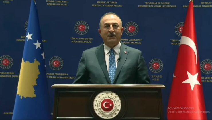 TÜRKİYE DIŞİŞLERİ BAKANI ÇAVUŞOĞLU’NUN 23 NİSAN KOSOVA TÜRKLERİ MİLLİ BAYRAMI MESAJI