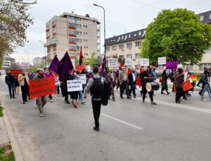 BAŞKENTTE “1 MAYIS” PROTESTOSU