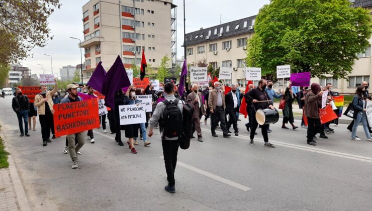 BAŞKENTTE “1 MAYIS” PROTESTOSU