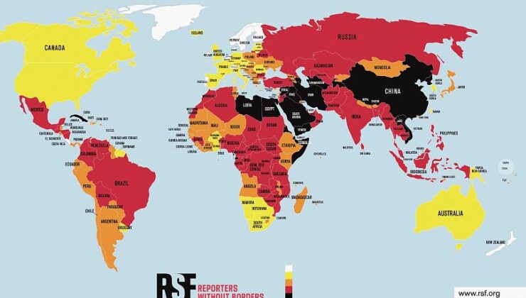 KOSOVA, BASIN ÖZGÜRLÜĞÜNDE 70. SIRADA