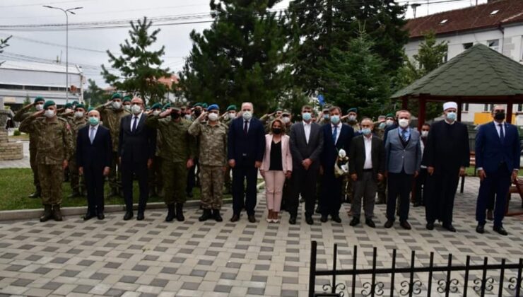 ŞEHİT ASTSUBAY HÜSEYİN KUTLU, KOSOVA’DA ANILDI