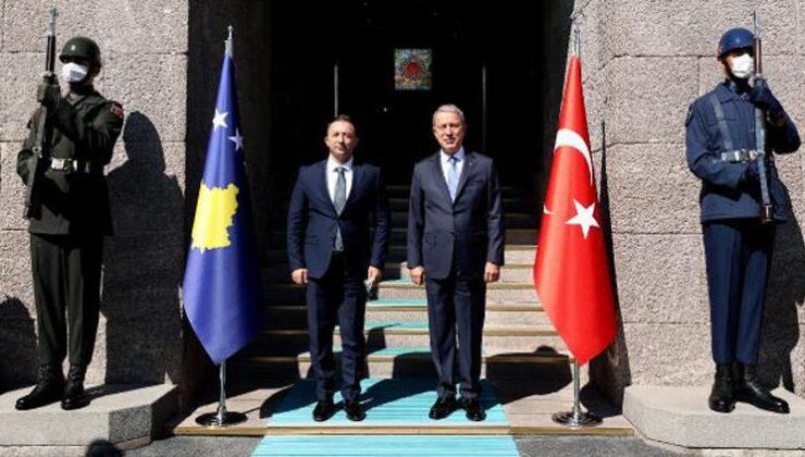 BAKAN MEHAJ, TÜRKİYE MİLLİ SAVUNMA BAKANI AKAR İLE GÖRÜŞTÜ