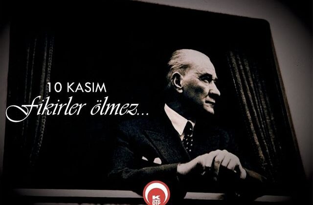 DAMKA’DAN  10 KASIM ATATÜRK’Ü ANMA GÜNÜ MESAJI