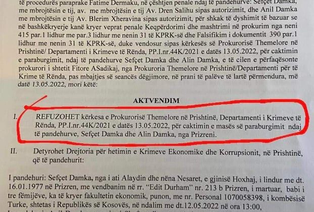 ŞEFÇET VE ANIL DAMKA SERBEST BIRAKILDI