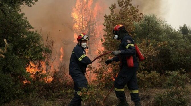 YUNANİSTAN’DA ORMAN YANGINLARI KONTROL ALTINA ALINDI