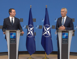 KURTİ, STOLTENBERG’DEN KOSOVA’NIN NATO’YA ALINMASINI TALEP ETTİ