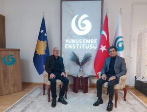 YUNUS EMRE ENSTİTÜSÜ’NE NEZAKET ZİYARETİNDE BULUNDUK