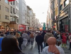 İSTANBUL’DA İSTİKLAL CADDESİ’NDE PATLAMA