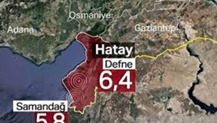 HATAY’DA ART ARDA DEPREMLER: AĞIR HASARLI BİNALAR YIKILDI