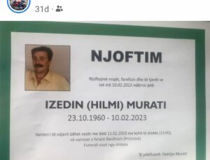 “GERÇEK” DERNEĞİ SAZ VE SES SANATÇISI  İZEDİN MURATİ VEFAT ETTİ