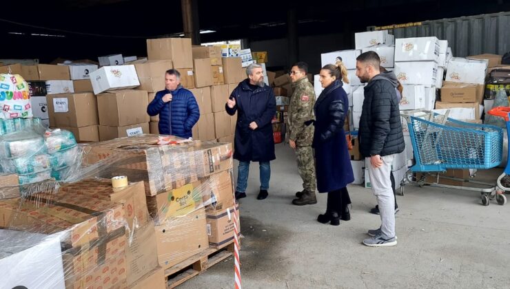 DEPREMZEDELERE YARDIMLARIN DEVAM ETMESİ İMKANLARI GÖRÜŞÜLDÜ