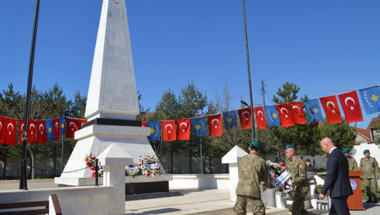 KOSOVA’DA ÇANAKKALE ŞEHİTLERİ ANILDI