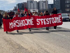 KADINA YÖNELİK ŞİDDETE KARŞI 8 MART PROTESTOSU