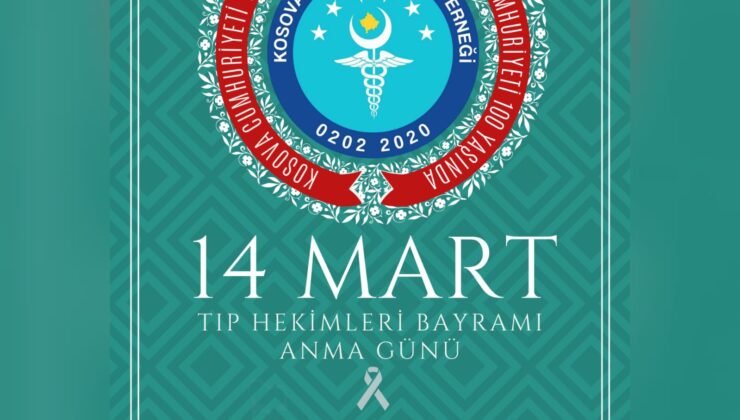 KTHD, 14 MART TIP HEKİMLERİ GÜNÜ’NÜ ANIYOR