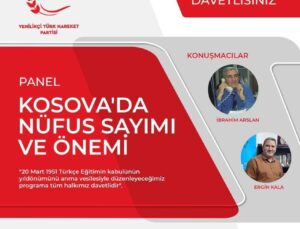 YTHP’DEN KOSOVA’DA NÜFUS SAYIMI PANELİ