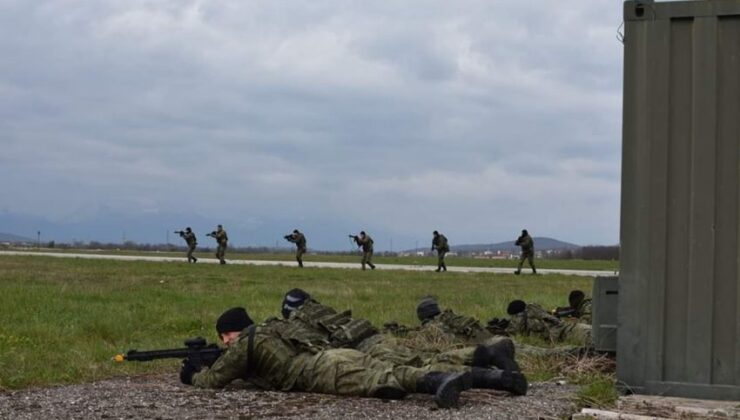 KOSOVA GÜVENLİK KUVVETLERİ’NDEN  SAHA TATBİKATI