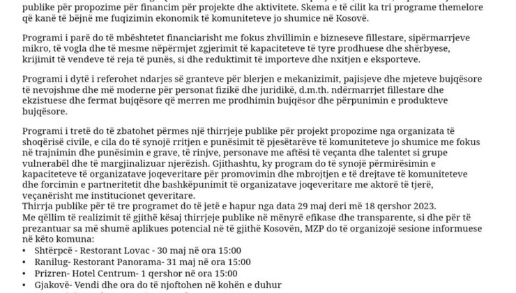 TOPLULUKLAR VE GERİ DÖNÜŞ BAKANLIĞI’NDAN SÜBVANSİYON DUYURUSU