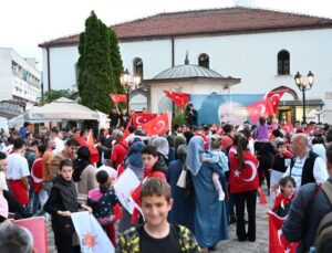 ERDOĞAN’IN ZAFERİ KUZEY MAKEDONYA’DA COŞKUYLA KUTLANDI