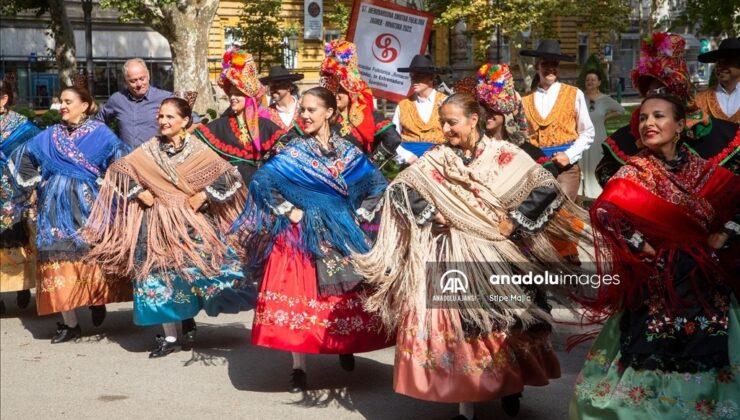 HIRVATİSTAN’IN BAŞKENTİ ZAGREB’DE 57. ULUSLARARASI FOLKLOR FESTİVALİ BAŞLADI