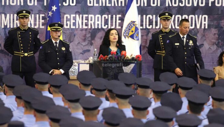 KOSOVA POLİS AKADEMİSİ 58. DÖNEM MEZUNLARINI VERDİ