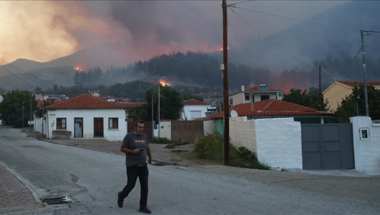 YUNANİSTAN’DAKİ YANGINDAN ZARAR GÖREN TÜRKLER İÇİN YARDIM KAMPANYASI BAŞLATILDI