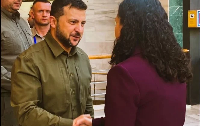 OSMANİ, ZELENSKY İLE GÖRÜŞTÜ